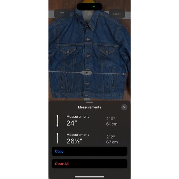 Big Mac Workwear Denim Jacket Trucker Union Made Vintage Indigo Blue Mens XL EUC - Picture 3 of 10